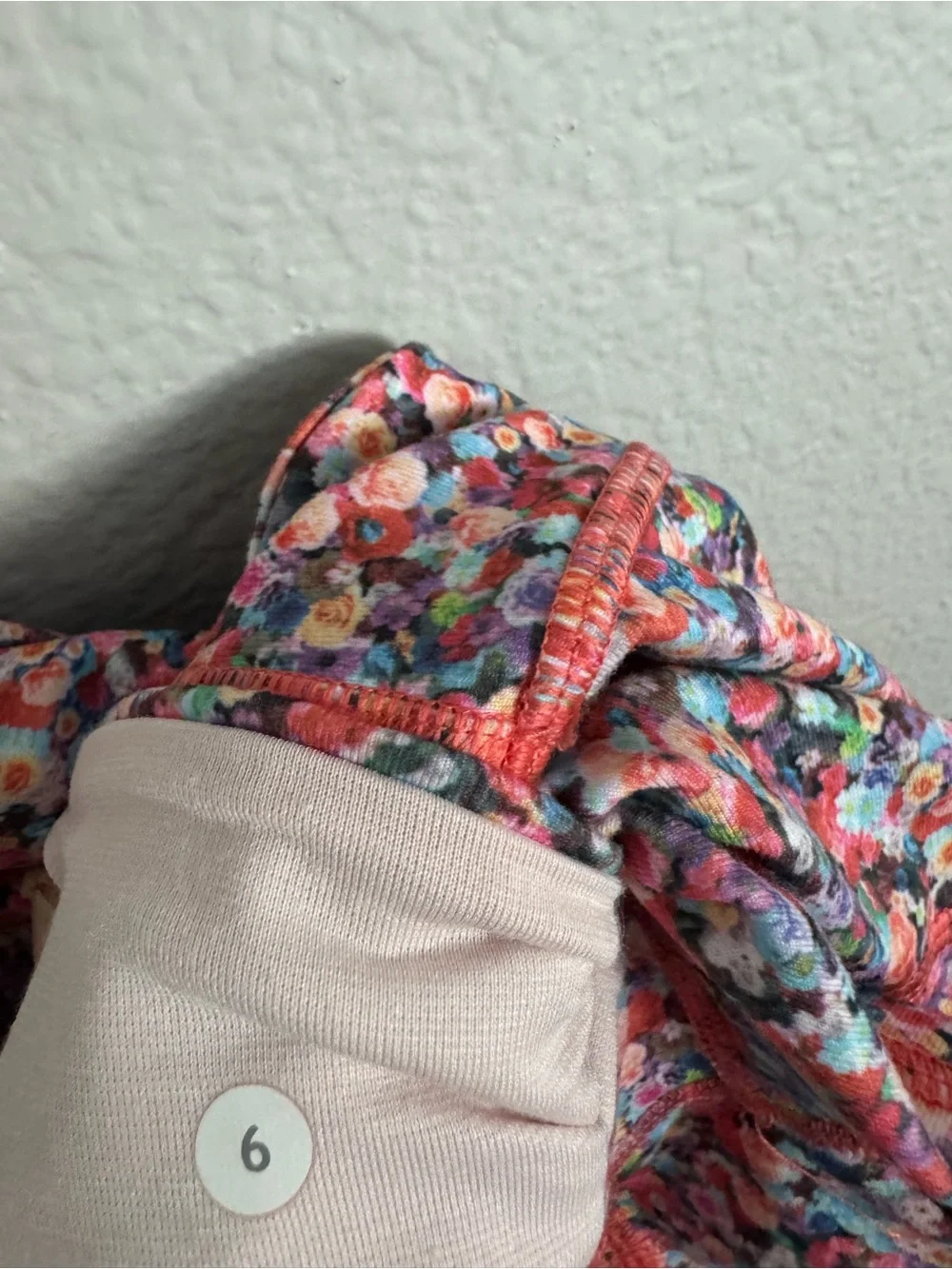 Lululemon Floral Print Women’s Active Shorts - Pink Multi 6